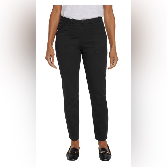 Banana Republic Pants - Banana Republic Ladies' High Rise Twill Pant Size 14 Black New